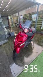Angel eye rood/wit piaggio zip, Ophalen of Verzenden, Zo goed als nieuw, Zip