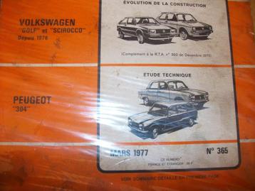 revue technique peugeot 304 essence de 1969-1980