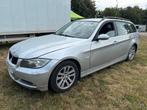Bmw 320d e91 break, Auto's, Achterwielaandrijving, Leder, Particulier, Zilver of Grijs