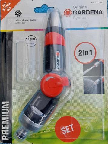 Spuitpistool 2 in 1, broes met verlengstuk 3 in  1-Gardena beschikbaar voor biedingen