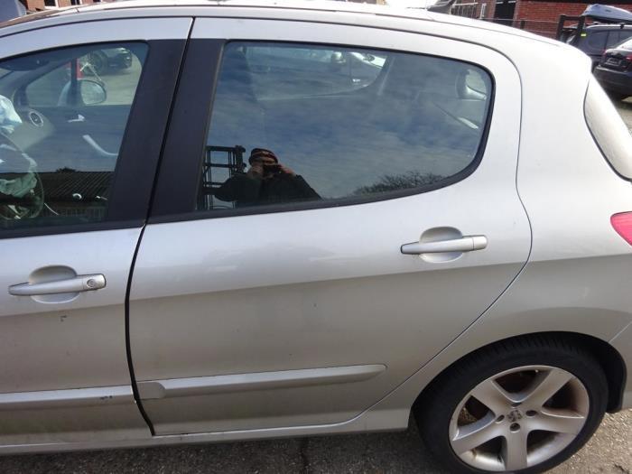 Portier 4Deurs links-achter van een Peugeot 308 (ETS), Auto-onderdelen, Carrosserie, Deur, Peugeot, Gebruikt, 3 maanden garantie