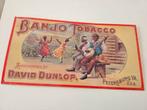 Banjo Tobacco bord, Verzamelen, Merken en Reclamevoorwerpen, Ophalen of Verzenden
