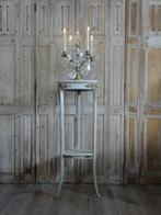 Franse staander met marmeren blad, Antiek en Kunst, Ophalen