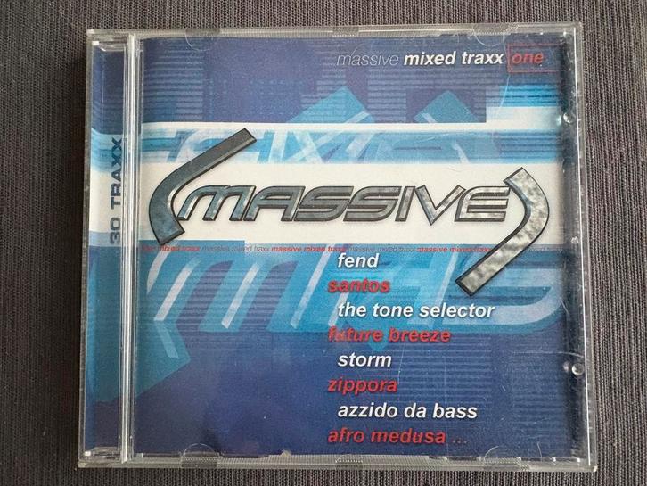 Massive mixed traxx one, Cd's en Dvd's, Cd's | Dance en House, Zo goed als nieuw, Techno of Trance, Ophalen of Verzenden