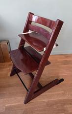 Warm bruin | stokke Tripp trapp stoel, Kinderen en Baby's, Kinderstoelen, Ophalen, Gebruikt, Meegroeistoel, Aanschuifbaar