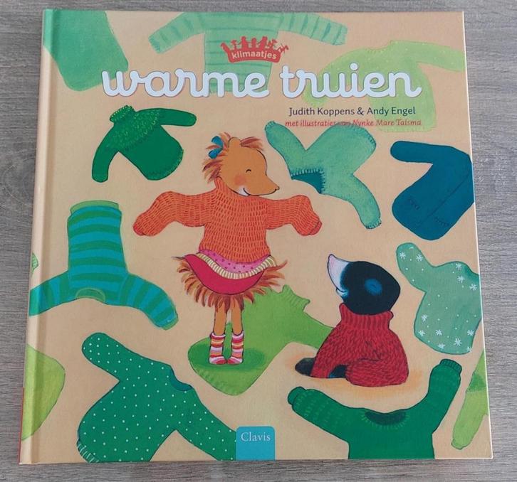 Speelgoed: boek Warme truien (NIEUW), Boeken, Kinderboeken | Kleuters, Nieuw, Jongen of Meisje, Ophalen of Verzenden