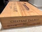 Kist Chateau Talbot topwijn, Verzamelen, Ophalen, Frankrijk, Nieuw, Rode wijn