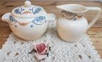 Groot Frans brocante roomstel met guirlandes, Longwy, Antiek en Kunst, Ophalen of Verzenden