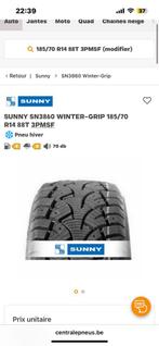 4 pneus hiver marque Sunny, Neuf, 14 pouces, Pneus hiver, Véhicule de tourisme