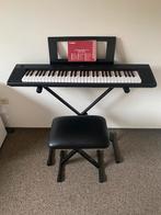 Yamaha piaggero NP-12 met standaard en kruk, Ophalen, 61 toetsen, Met standaard, Nieuw