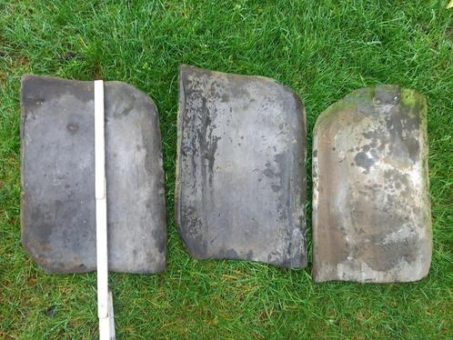 Rustieke Boomse dakpan blauw gesmoord/ zwart, Doe-het-zelf en Bouw, Dakpannen en Dakbedekking, Gebruikt, Dakpannen, Steen of Klei