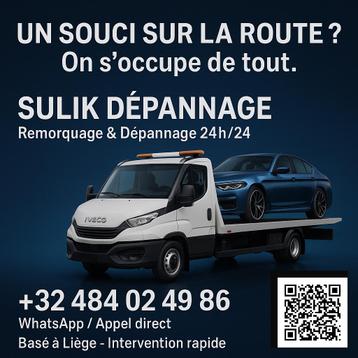 Dépannage & Remorquage 24h/24, Enlèvement, Boîte manuelle, Diesel