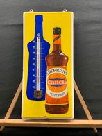 Emaille thermometer Gancia jaren 50, Verzamelen, Ophalen, Gebruikt, Reclamebord