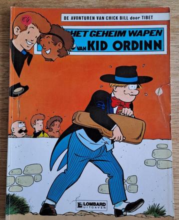 25-De avonturen v Chick Bill-Het Geheim Wapen v Kid Ordinn beschikbaar voor biedingen