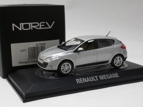 Renault Megane 2009 argent Norev (NEUF), Hobby & Loisirs créatifs, Voitures miniatures | 1:43, Neuf, Voiture, Norev, Enlèvement ou Envoi