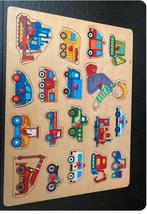 3 houten legpuzzels, Enfants & Bébés, Jouets | Puzzles pour enfants, Comme neuf, Enlèvement ou Envoi