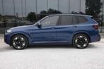 BMW iX3 80 kWh M-Pack PANO HUD HARMAN KARDON AHK (bj 2022), Automaat, Zwart, Blauw, Leder