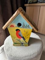 Prachtig Vogelkastje handgeschilderd - Goudvink, Dieren en Toebehoren, Ophalen of Verzenden, Nieuw