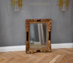 Antieke Franse spiegel, Antiek en Kunst, 50 tot 100 cm, Minder dan 100 cm, Rechthoekig, Ophalen of Verzenden