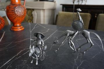 Don Quichotte en Sancho Panza beschikbaar voor biedingen