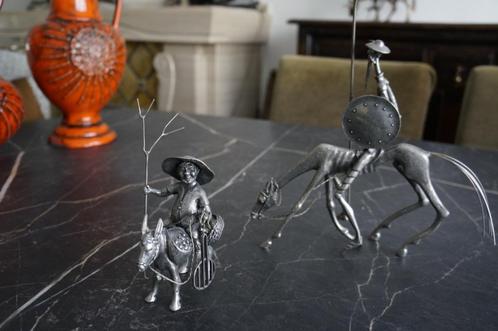 Don Quichotte en Sancho Panza, Antiek en Kunst, Kunst | Beelden en Houtsnijwerken, Ophalen