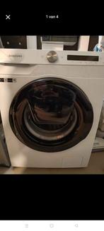Samsung wasmachine WW90T554AAW S2 EcoBubble: in NIEUWSTAAT!, Ophalen, 8 tot 10 kg, Zo goed als nieuw, Voorlader