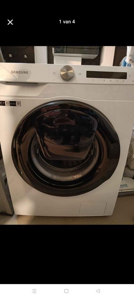 Samsung wasmachine WW90T554AAW S2 EcoBubble: in NIEUWSTAAT!, Elektronische apparatuur, Wasmachines, Zo goed als nieuw, Voorlader