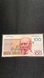 100 Frank Hendrik Beyaert 1823–1894, Postzegels en Munten, Verzenden, België, Los biljet