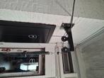 Homegym lat pulley + dumbells en gewichten en accesoires, Sport en Fitness, Ophalen, Gebruikt, Buik