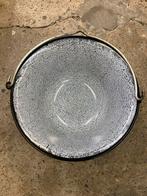 Oude grote emaille ketel, Antiek en Kunst, Antiek | Email, Ophalen