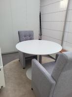 Ronde eettafel, Huis en Inrichting, Tafels | Eettafels, Ophalen, Zo goed als nieuw, Rond