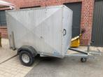 Gesloten enkelasser aanhangwagen, Ophalen, Gebruikt
