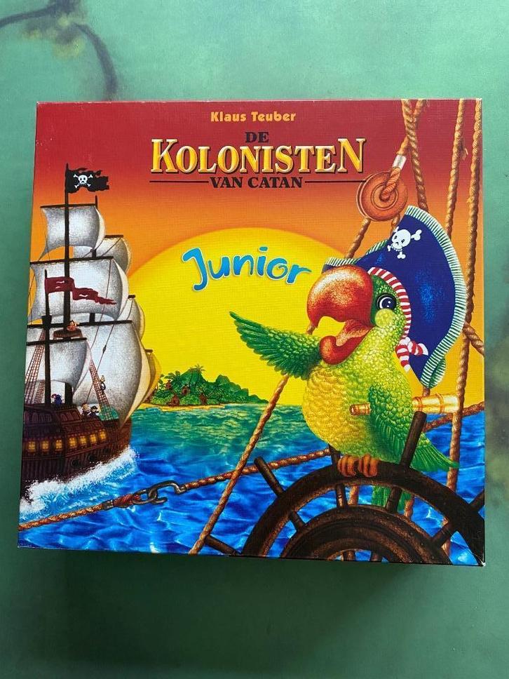 Kolonisten van Catan Junior, Hobby en Vrije tijd, Gezelschapsspellen | Bordspellen, Zo goed als nieuw, Drie of vier spelers, Ophalen of Verzenden