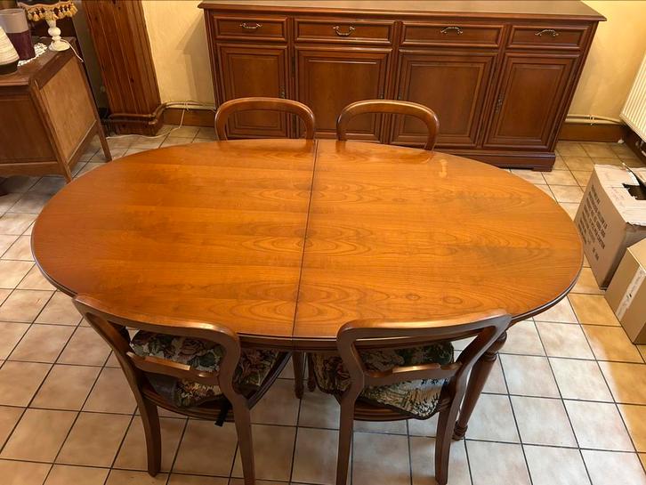 Salle a manger en bois, Maison & Meubles, Salles à manger complètes, Utilisé, Enlèvement