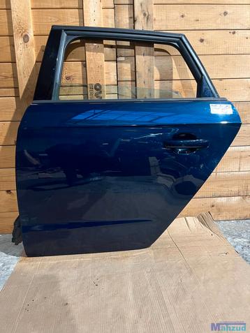 AUDI A3 8V sportback blauw links achter deur 2012-2018 beschikbaar voor biedingen