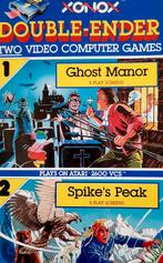 Atari Vcs 2600 Ghost Manor / Spike´s Peak, Ophalen of Verzenden, Gebruikt