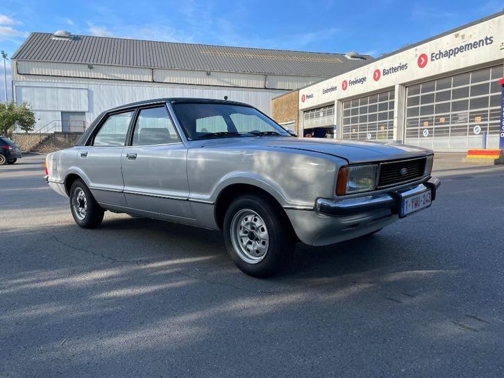 Ford Taunus  - 1.6 Pinto - 1977, Auto's, Ford, Particulier, Overige modellen, Benzine, Berline, 4 deurs, Handgeschakeld, Zilver of Grijs