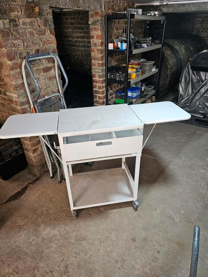 Table de travail mobile, Dj Booth, Maison & Meubles, Bureaux, Comme neuf, Enlèvement