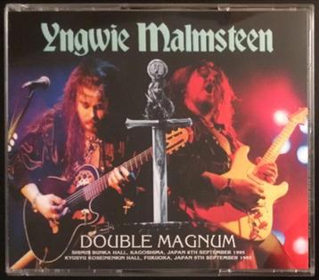 4 CD's  Yngwie  MALMSTEEN - Double Magnum - Live 1995 disponible aux enchères