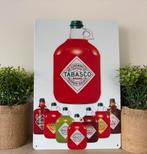 Tabasco metalen wandplaat, Ophalen of Verzenden, Nieuw, Reclamebord