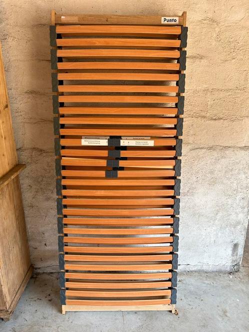 2x Lattenbodem 80x200cm, Huis en Inrichting, Slaapkamer | Matrassen en Bedbodems, Zo goed als nieuw, Matras, Ophalen