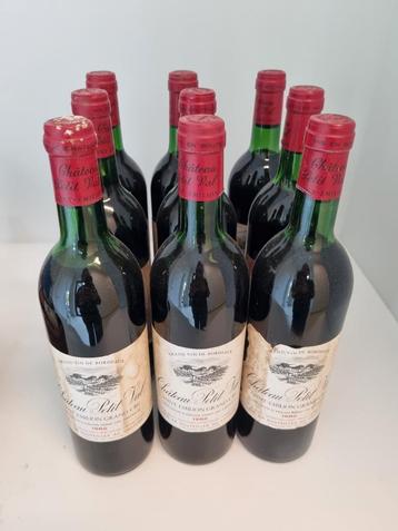 9x Château Petit Val Saint-Émilion Grand Cru 1982 beschikbaar voor biedingen