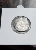 1/2 franc 1843 zilver leopold I, Postzegels en Munten, Munten | België, Verzenden, Zilver, Zilver