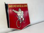 Panneau publicitaire Michelin pour pneus de vélo, Collections, Marques & Objets publicitaires, Utilisé, Enlèvement ou Envoi, Panneau publicitaire