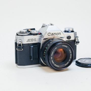 Canon AE-1 /w 50mm f1.8 FDn [35mm kit]