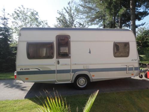 Fendt 470 Platin  bj.2009, Caravanes & Camping, Caravanes, Particulier, jusqu'à 4, Banquette en rond, Fendt, Lit fixe, 4 à 5 mètres