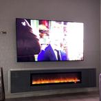 Sfeerhaard tv meubel hoogglans, Ophalen, Zo goed als nieuw