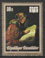 Rwanda 1973 - Yvert 512 - Jaar van het Boek (ST), Postzegels en Munten, Postzegels | Afrika, Verzenden, Gestempeld