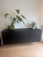 Design zwevende dressoir - fenix fronten - zwarte corpus, Huis en Inrichting, Ophalen, Zo goed als nieuw