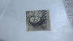 Leopold 1, stempel 25, Charleroi, mooie watermerk, Ophalen of Verzenden